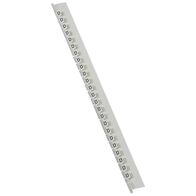 Slide-In Wire Markers | 2.5x2.5mm | Black on White | Pack of 240 by Legrand