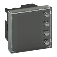 KNX Temperature Controller | 1.6" Backlight Display | 4 Pushbuttons | Flush Mount by Legrand