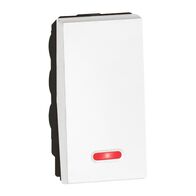 Rocker Switch Mechanism 2 Way 20A | LED Indicator | White Finish by Legrand