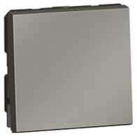 2-Way Push Button Switch | 6A 250V | Magnesium Finish by Legrand