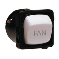 Fan Rocker Switch 10A | SPDT | Engraved 'FAN' | White by Legrand