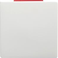 Switch Mechanism 10A 240V | Red Neon Indicator | Modular Design | White by Legrand