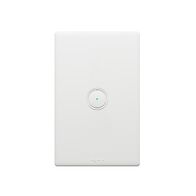 Smart Dimmer 1 Gang | Wireless Control | Matt White by Legrand