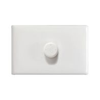 3 Speed Fan Controller | Horizontal Switch | Slim 4mm Profile | White by Legrand