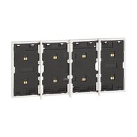 Home Automation Frame 3+1 Module | Voice Command | White Finish by Legrand