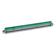 34 Way Terminal Block | IP2X Rated | Green Cover | 400V by Legrand