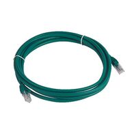 Cat6A U/UTP RJ45 Patch Cord 3m | 10 Gigabit Ethernet | Green by Legrand