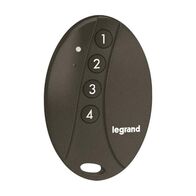 Wireless Scene Remote Control | 2.4GHz Zigbee | 4 Buttons | Grey by Legrand