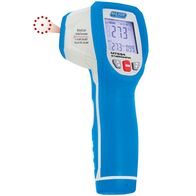 Infrared Thermometer with Multipoint Laser | -50°C to 1350°C | Fast Sampling Rate & Adjustable Emissivity | Large Backlit LCD by Majortech