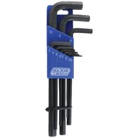Metric Hex Key Set | 9-Piece Chrome Vanadium | Bevelled Ends & Indexed Case | 1.5mm to 10mm by Majortech