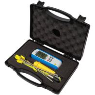 Single Input Thermometer Kit | -200°C to 1372°C Range | High Accuracy ±(0.5% + 2°C) | Durable Design by Majortech