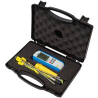 Thermometer Kit | Type-K & Type-J Support | -200°C to 1372°C Range | 0.1°C Resolution by Majortech