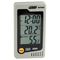 Desktop Thermo-Hygrometer | 0°C to 50°C | 10% to 90% RH | Triple Display by Majortech