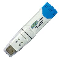 Temperature and Humidity Data Logger | 0-100% RH Range | 16,000 Readings | USB Interface by Majortech