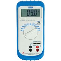 Digital Capacitance Meter | 0.1pF to 20,000µF Range | Compact Design & Test Leads by Majortech