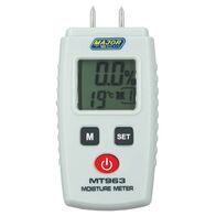 Moisture Meter | 0.0% - 15.2% Measurement Range | Backlit LCD Display | Pocket-Sized by Majortech
