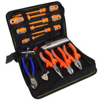 Starter Electricians Kit | 1000V Insulated Tools | Chrome Vanadium Steel | TPE Rubber Grips by Majortech