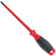 Insulated Screwdriver 1000V AC/1500V DC | VDE Certified | Ergonomic Soft Handle by Majortech