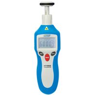 Contact Non-Contact Tachometer | 2-99,999 RPM Range | High Accuracy & Handheld Design | Majortech