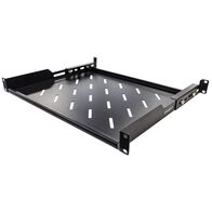 Universal Fixed Shelf 350mm Deep | 60kg Load | Black Steel by Certech