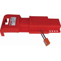 Swing Frame A Frame Stand | Tough Plastic | Red Color | Padlock Compatible by Cirlock