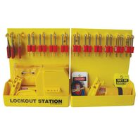 Lockout Station with Lids | High-Impact Plastic | Wall-Mountable Design | Organized Storage by Cirlock