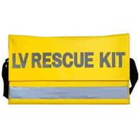 Padlock Lockout Station | Insulated Gloves & Low Voltage Rescue Hook | High Visibility Case by Cirlock