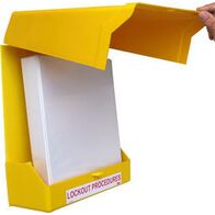 Padlock Lockout Station | Durable Construction | Wall Mountable | Holds Multiple Padlocks | by Cirlock