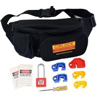 Lockout Carry Bags and Toolboxes | Universal Lockout Devices | Waist Carry Bag | Reusable Safety Tags by Cirlock