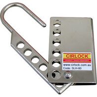 Tamper Proof Lockout Hasp | 316 Stainless Steel | 6 Padlock Holes | Corrosion Resistant by Cirlock