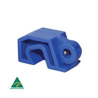 Universal Lockout Device for MCCB | Durable Nylon & Zinc-Plated Metal | 8mm Padlock Hole | Blue by Cirlock