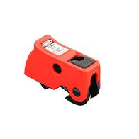 No Tool Universal Lockout for MCBs | Pack of 2 | Chemical Resistant Plastic & Padlock Holes | Red by Cirlock