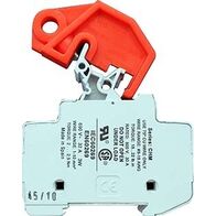 Universal Lockout Device for Fuse Holders | Durable Nylon & Zinc-Plated | High Visibility Red by Cirlock