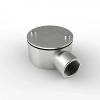 316 SS Junction Box 20mm 1 Way | IP67 Rated | Durable Construction | Includes Lids & Screws by Tradepro Australia Pty Ltd