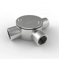316 SS 3 Way Junction Box | IP67 Rated | Durable Construction | Includes Lids & Screws by Tradepro Australia