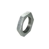 32mm Nom Bore Water Pipe Back Nut | Galvanized Steel | Secure Connections | Commercial Use by Tradepro Australia Pty Ltd