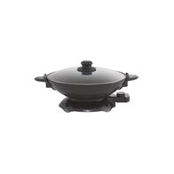 Electric Wok 5L Capacity | 1500W Power | Detachable Base & Tempered Glass Lid | GAF