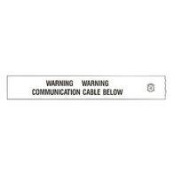 Communication Underground Warning Tape | 500m Length | 150mm Width | High Visibility by Tradepro Australia