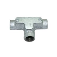 25mm Inspection Tee | Galvanised Steel | Easy Access for Maintenance | Durable Design by Tradepro Australia Pty Ltd