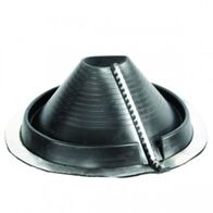 Universal Retrofit Silicone Roof Flashing | 95-254mm Pipe Fit | Flexible & Weather-Resistant by Tradepro Australia Pty Ltd