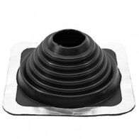 Roof Flashing Square Base 70-178mm | Adjustable Size | Durable Black Finish by Tradepro Australia Pty Ltd
