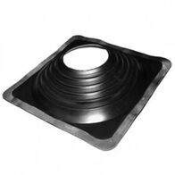 Maxi Square Roof Flashing Base | Adjustable 304-724mm | Durable Black Metal Design by Tradepro Australia