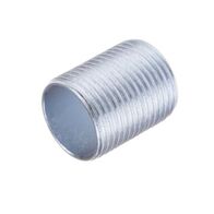 Electro Galvanised Nipple 25mm | Corrosion Resistant | Durable Steel by Tradepro Australia Pty Ltd