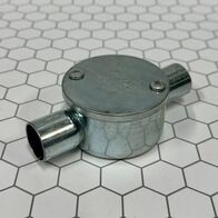 20mm 2 Way Push On Junction Box | Durable Plastic | Easy Installation | Non-Threaded by Tradepro Australia Pty Ltd