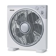 30cm Box Fan | 50W Power | 3 Speed Settings & Safety Guard | Timer by GAF