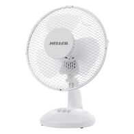 Desk Fan 23cm | 20W Power | Tilt Adjustable & Oscillation Function | White by GAF