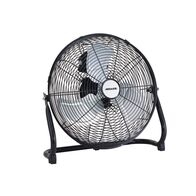 High Velocity Fan 40cm | 80W Power | 3 Speed Settings | Tilt Adjustable | Black by GAF
