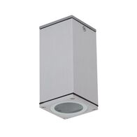 ALPHA-SM Surface Mount Exterior Downlight GU10 LED 6W 240V IP65 - Anodised Aluminium