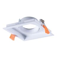 Cell Frame Square 1 Light Slotter to suit Cell Downlight Module Series - Black or White