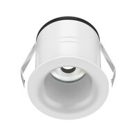 Pico-7 Mini Round 7W Dimmable Led Tricolour IP54 Downlight - White